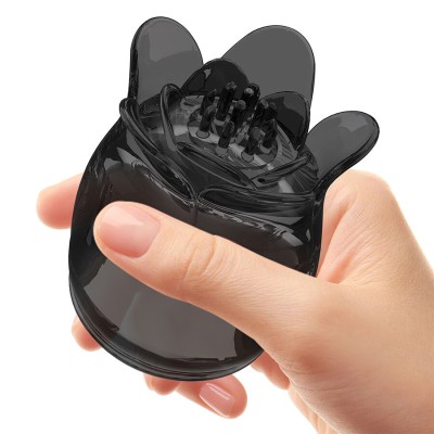 PRETTY LOVE - SECRET GARDEN CABEÇA DE MASSAGEM PRETA - D-245222 - Dona Pimenta