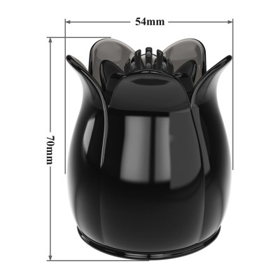 PRETTY LOVE - SECRET GARDEN CABEÇA DE MASSAGEM PRETA - D-245222 - Dona Pimenta