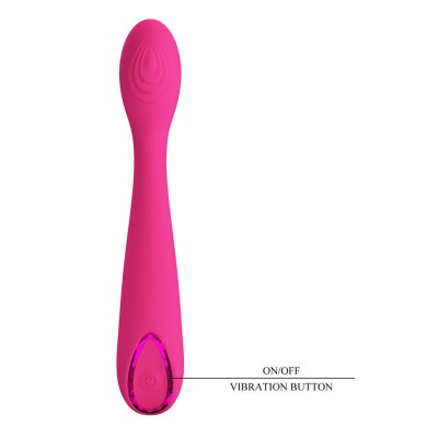 PRETTY LOVE - JESSICA VIBRADOR ROSA DE ALTA POTÊNCIA - D-245230 - Dona Pimenta