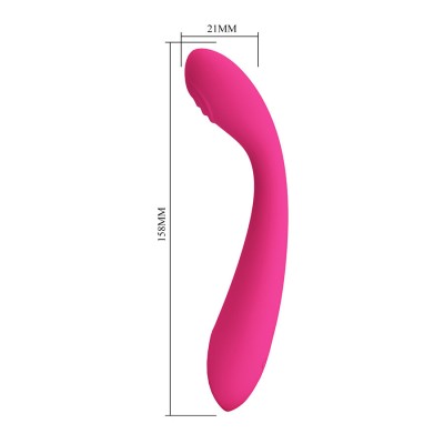 PRETTY LOVE - JESSICA VIBRADOR ROSA DE ALTA POTÊNCIA - D-245230 - Dona Pimenta