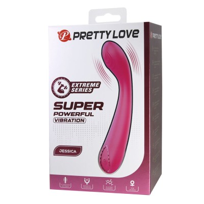 PRETTY LOVE - JESSICA VIBRADOR ROSA DE ALTA POTÊNCIA - D-245230 - Dona Pimenta