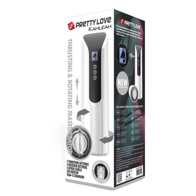 PRETTY LOVE - KAHLEAH MASTURBATOR COM EMPURRAÇÃO E ROTAÇÃO - D-245212 - Dona Pimenta