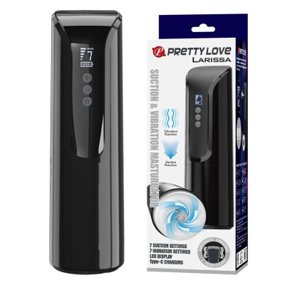 PRETTY LOVE - LARISSA MASTURBADOR DE SUCÇÃO VIBRATÓRIO - D-245247 - Dona Pimenta