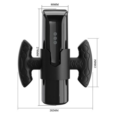 PRETTY LOVE - LARISSA MASTURBADOR DE SUCÇÃO COM VIBRAÇÃO + SUPORTE - D-245252 - Dona Pimenta