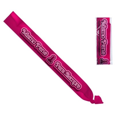 DIABLO PICANTE - FAIXA DE PÊNIS ROSA - D-245416 - Dona Pimenta