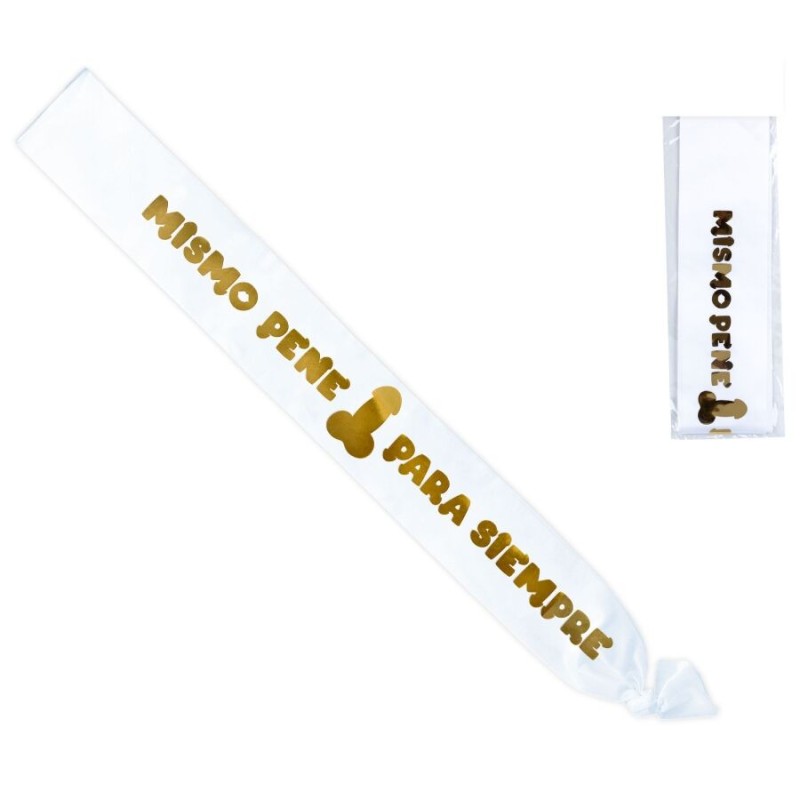 DIABLO PICANTE - BANDA BRANCA DE PÊNIS METÁLICO - D-245417 - Dona Pimenta