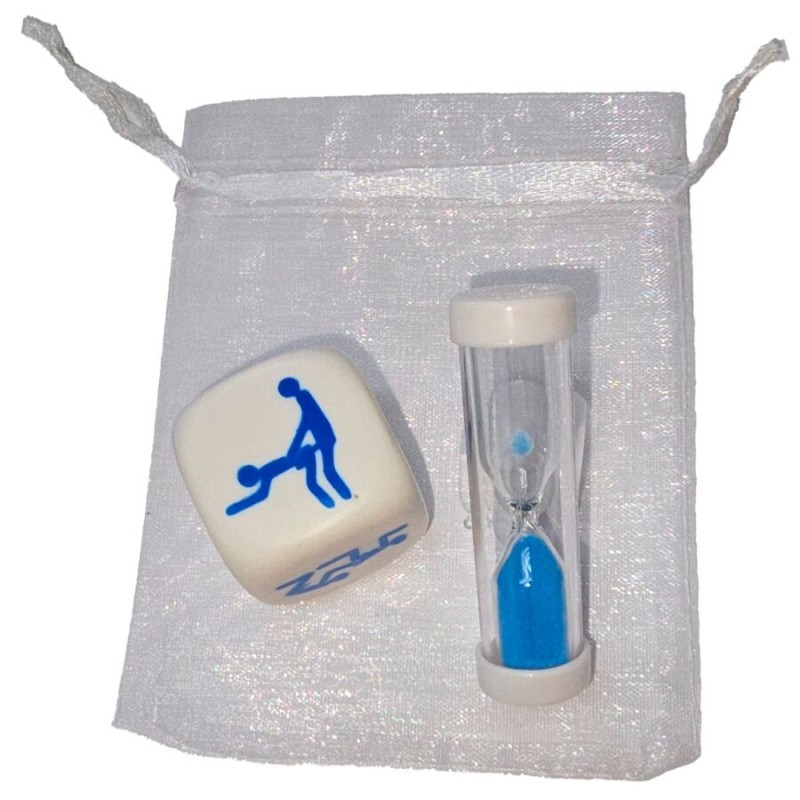 DIABLO PICANTE - DADOS KAMASUTRA DE POSTURAS PARA MENINOS COM AMULHETA - D-232550 - Dona Pimenta