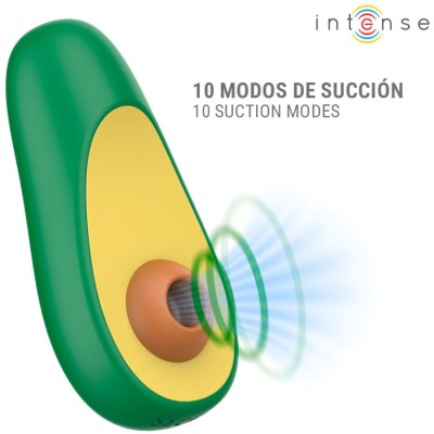 INTENSE - WAKI ABACATE ESTIMULADOR DE SUCÇÃO CLITORIAL - D-245678 - Dona Pimenta