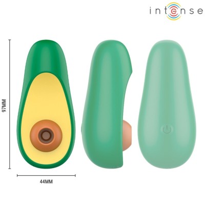 INTENSE - WAKI ABACATE ESTIMULADOR DE SUCÇÃO CLITORIAL - D-245678 - Dona Pimenta