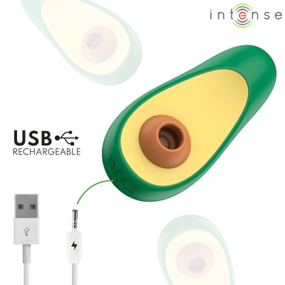 INTENSE - WAKI ABACATE ESTIMULADOR DE SUCÇÃO CLITORIAL - D-245678 - Dona Pimenta