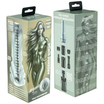 KIIROO - FEEL ARGENTA KIROS COLEÇÃO DE ESTRELAS PARA MASTURBAÇÃO - D-245132 - Dona Pimenta