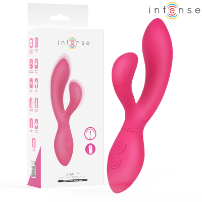 INTENSE - ESTIMULADOR VIBRATÓRIO ARTICULADO CHARLY - D-245068 - Dona Pimenta
