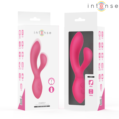INTENSE - ESTIMULADOR VIBRATÓRIO ARTICULADO CHARLY - D-245068 - Dona Pimenta