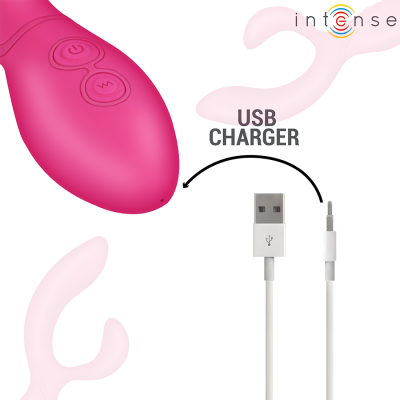 INTENSE - ESTIMULADOR VIBRATÓRIO ARTICULADO CHARLY - D-245068 - Dona Pimenta