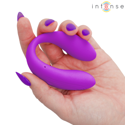 INTENSE - NORA ESTIMULADOR DE CLIPE VIBRATÓRIO ROXO - D-245692 - Dona Pimenta