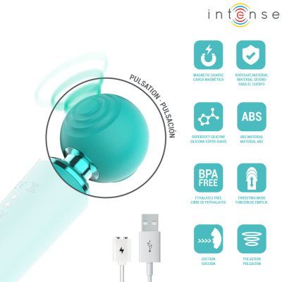 INTENSE - HAMBY ESTIMULADOR MULTIFUNCIONAL DE SUCÇÃO E VIBRAÇÃO - D-245695 - Dona Pimenta