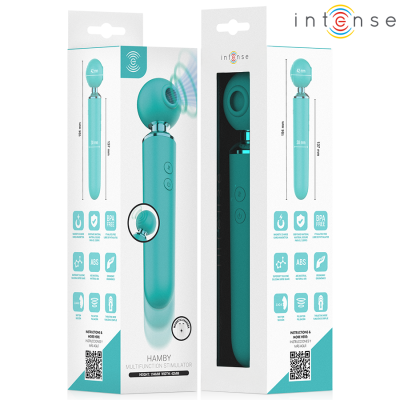INTENSE - HAMBY ESTIMULADOR MULTIFUNCIONAL DE SUCÇÃO E VIBRAÇÃO - D-245695 - Dona Pimenta