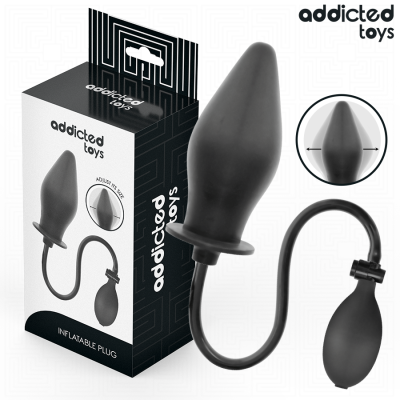 ADDICTED TOYS - PLUG ANAL INFLABLE MODELO 1 - D-244833 - Dona Pimenta