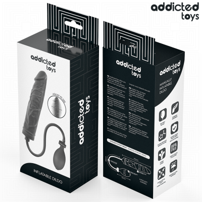 ADDICTED TOYS - DILDO INFLABLE MODELO 2 - D-244834 - Dona Pimenta