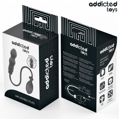 ADDICTED TOYS - PLUG ANAL INFLABLE MODELO 2 - D-244835 - Dona Pimenta