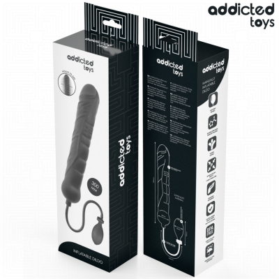 ADDICTED TOYS - DILDO INFLABLE XL MODELO 3 - D-244837 - Dona Pimenta