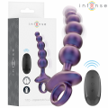 INTENSE - TITO VIBRADOR ANAL PLUG MODELO 3 CONTROLE REMOTO - D-242066 - Dona Pimenta