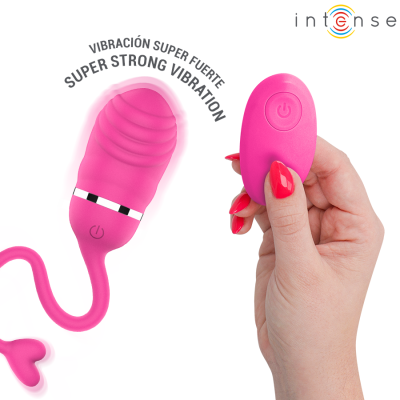 INTENSE - SOOKIE OVO VIBRATÓRIO COM CONTROLE REMOTO ROSA - D-245694 - Dona Pimenta