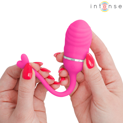 INTENSE - SOOKIE OVO VIBRATÓRIO COM CONTROLE REMOTO ROSA - D-245694 - Dona Pimenta