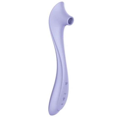 SATISFYER - EASY LOVER VIBRADOR & ESTIMULADOR AIR PULSE - D-245670 - Dona Pimenta