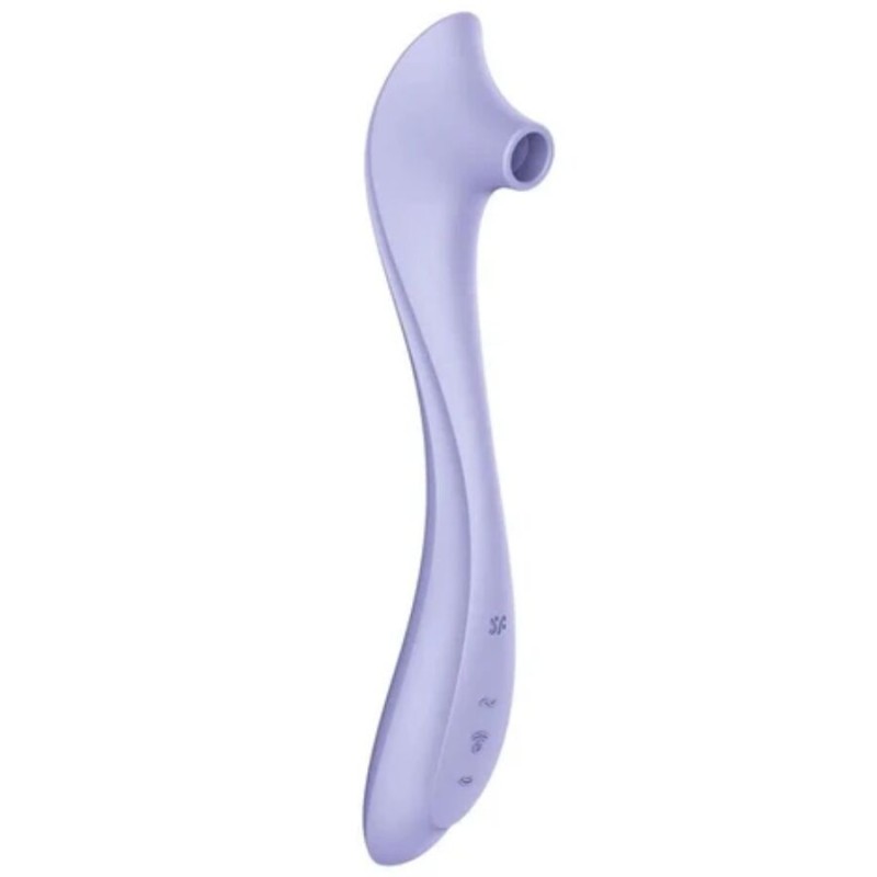 SATISFYER - EASY LOVER VIBRADOR & ESTIMULADOR AIR PULSE - D-245670 - Dona Pimenta