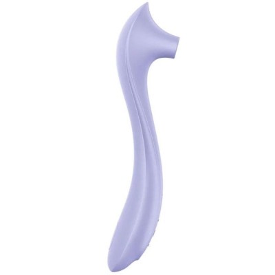 SATISFYER - EASY LOVER VIBRADOR & ESTIMULADOR AIR PULSE - D-245670 - Dona Pimenta