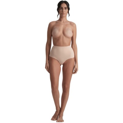 BYE-BRA - RABBIT COPAS DE SILICONA BEIGE TALLA M - D-245482 - Dona Pimenta