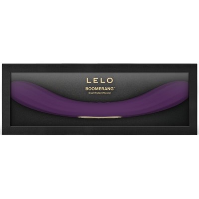LELO - BOOMERANG VIBRADOR DE DUAS PONTAS ROXO - D-245682 - Dona Pimenta
