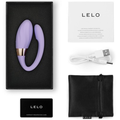 LELO - TIANI TWIST VIBRADOR PARA CASAIS LAVANDA - D-245683 - Dona Pimenta