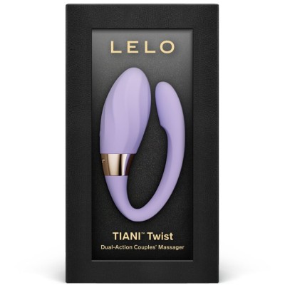 LELO - TIANI TWIST VIBRADOR PARA CASAIS LAVANDA - D-245683 - Dona Pimenta