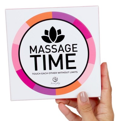SECRET PLAY - JOGO DE CASAL "MASSAGE TIME" - D-245707 - Dona Pimenta
