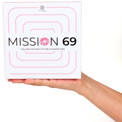 SECRET PLAY - JOGO DE TABULEIRO PARA CASAIS "MISSION 69" - D-245708 - Dona Pimenta