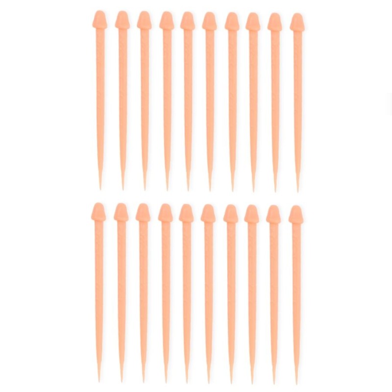 DIABLO PICANTE - PALITOS DE CARNE EM FORMATO DE PÊNIS DE ARANHA - 20 UNIDADES - D-245394 - Dona Pimenta