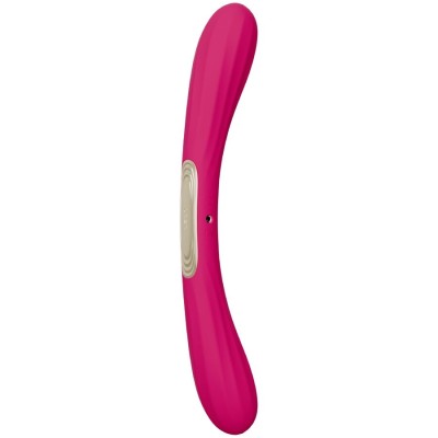 LELO - BOOMERANG VIBRADOR DE PONTA DUPLA CEREJA - D-245681 - Dona Pimenta