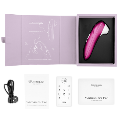 WOMANIZER - PRO VIBRANT CLITORIAL ESTIMULANTE ROSA - D-245715 - Dona Pimenta