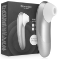 WOMANIZER - PRO VIBRANT CLITORIAL STIMULATOR CINZA PRATEADO - D-245717 - Dona Pimenta