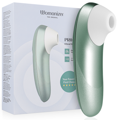 WOMANIZER - PRO VIBRANT CLITORIAL ESTIMULANTE VERDE SÁLVIA - D-245718 - Dona Pimenta
