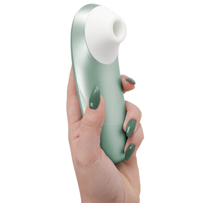 WOMANIZER - PRO VIBRANT CLITORIAL ESTIMULANTE VERDE SÁLVIA - D-245718 - Dona Pimenta