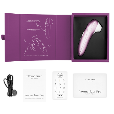 WOMANIZER - PRO VIBRANT CLITORIAL STIMULATOR LILAC - D-245719 - Dona Pimenta