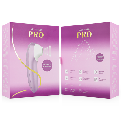WOMANIZER - PRO VIBRANT CLITORIAL STIMULATOR LILAC - D-245719 - Dona Pimenta