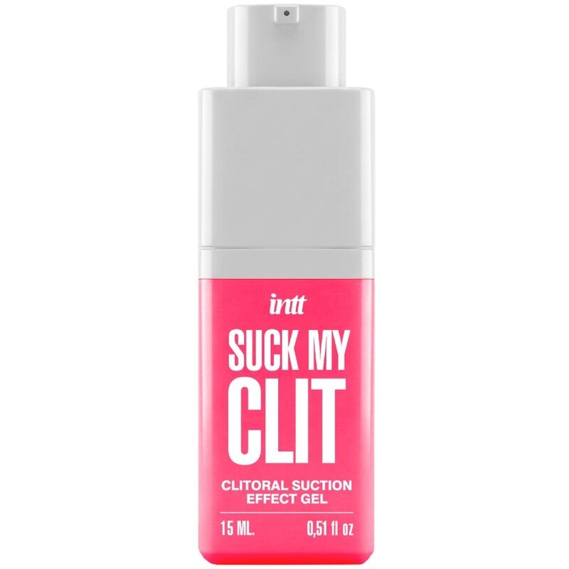 INTT - SUCK MY CLIT GEL COM EFEITO DE SUCÇÃO MORANGO SILVESTRE 15 ML - D-245712 - Dona Pimenta