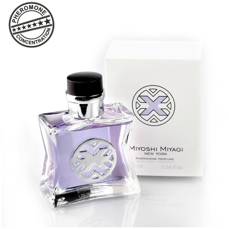 MIYOSHI MIYAGI NEW YORK FEROMONA PERFUME FEMININO 80 ML - D-212466 - Dona Pimenta
