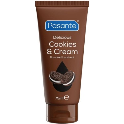 PASANTE - LUBRIFICANTE À BASE DE ÁGUA COM AROMA DE BISCOITOS E CREME 75 ML - D-245891 - Dona Pimenta
