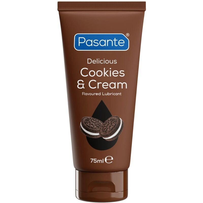 PASANTE - LUBRIFICANTE À BASE DE ÁGUA COM AROMA DE BISCOITOS E CREME 75 ML - D-245891 - Dona Pimenta