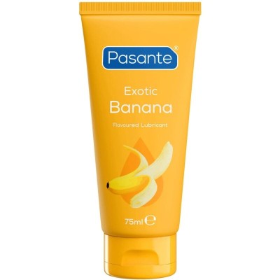 PASANTE - LUBRIFICANTE À BASE DE ÁGUA COM SABOR DE BANANA 75 ML - D-245892 - Dona Pimenta